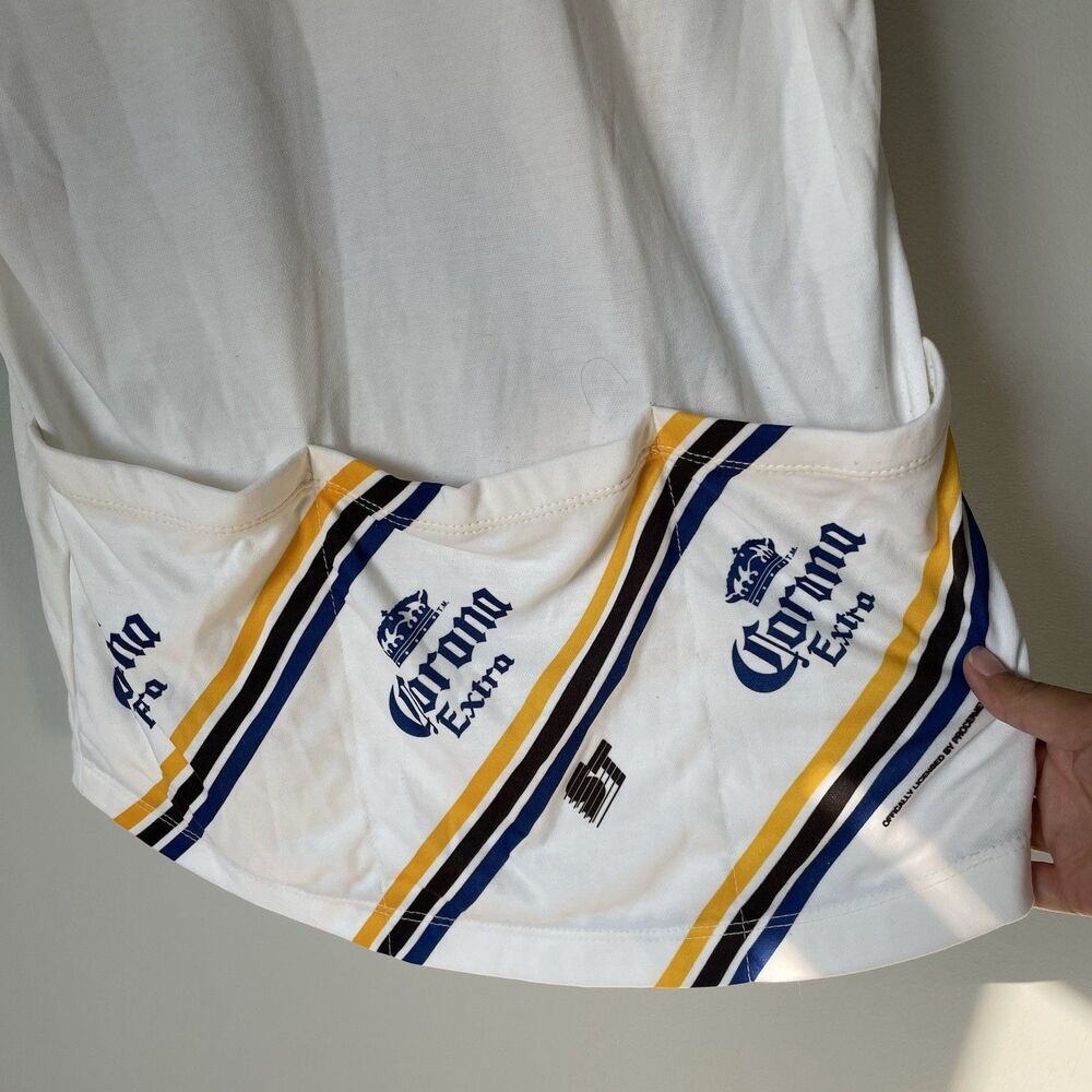 Cyclewear Vtg. Corona Extra Cycling Jersey Shirt Made in USA Unisex Size Large - Picture 11 of 11